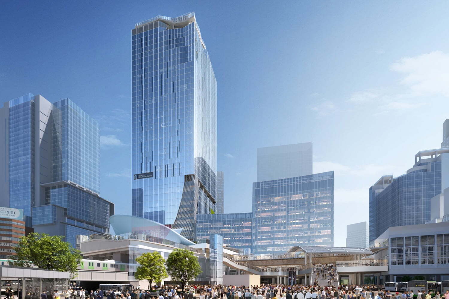 渋谷｜渋谷スクランブルスクエア「中央棟」「西棟」31年度に完成、JR渋谷駅の東西南北を結ぶ歩行者空間も誕生