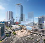 渋谷スクランブルスクエア「中央棟」「西棟」31年度に完成、JR渋谷駅の東西南北を結ぶ歩行者空間も誕生｜写真4