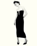 N21×ウォルフォード“左右非対称”カットのワンピース＆レースを飾ったボディスーツなど｜写真1