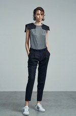 ジョンローレンスサリバン 2014-15年秋冬ウィメンズコレクション - シックな色調でマニッシュに｜写真7