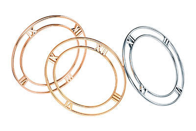 「ティファニー アトラス」ローマ数字が印象的なジュエリーに12の新作が仲間入り