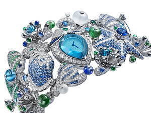 ブルガリ23年新作ハイジュエリーウォッチ、魚＆貝殻モチーフの腕時計や小さな“アクアリウム”文字盤｜写真6