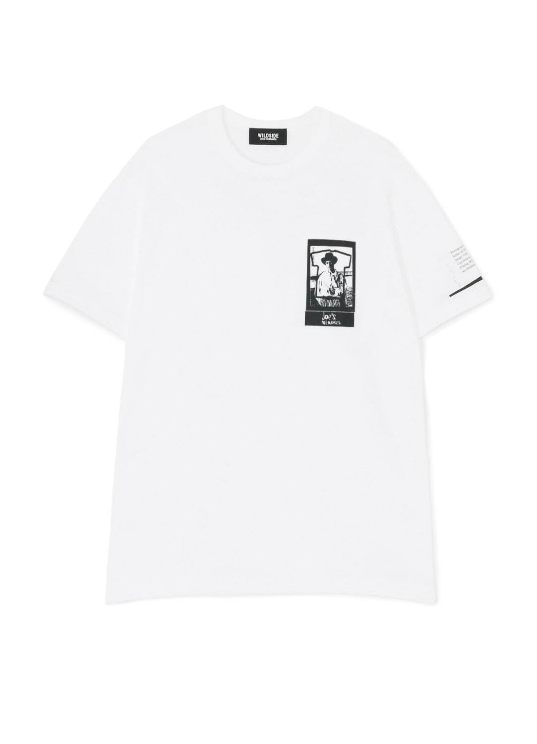 ワイルドサイド ヨウジヤマモト新作Tシャツ、ワイズ フォー メン80年代のフォト入り｜写真3