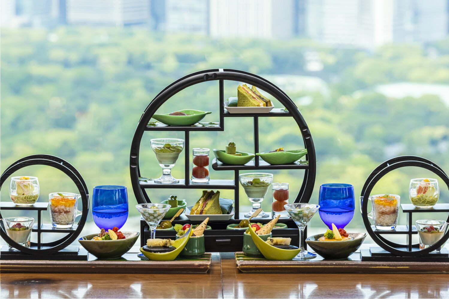 羊羹｜ザ・プリンスギャラリー 東京紀尾井町の“抹茶”アフタヌーンティー、和洋折衷のスイーツ＆セイボリー