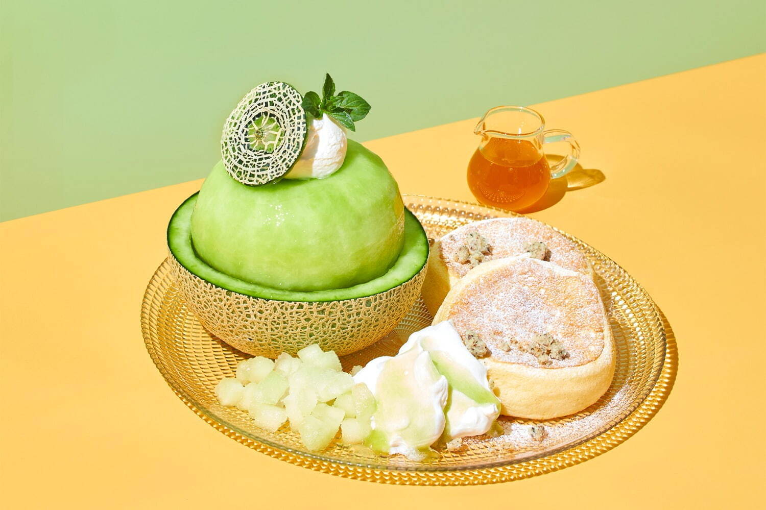 フリッパーズ(FLIPPER'S) 奇跡のパンケーキ まんまるメロン｜写真1