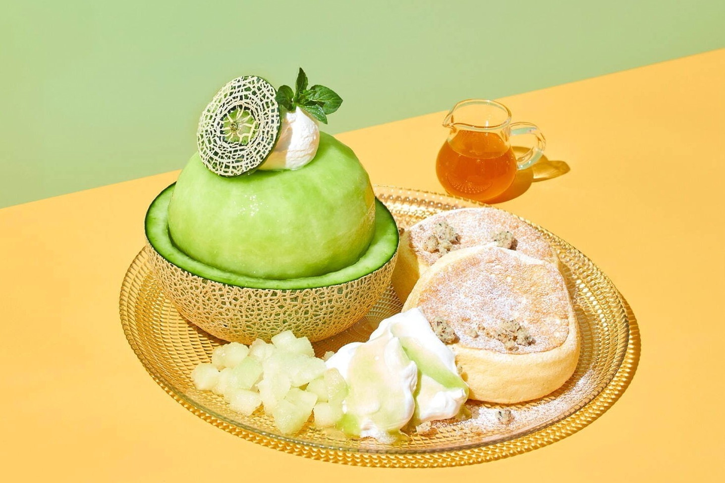 フリッパーズ「奇跡のパンケーキ まんまるメロン」ゼリー フリッパーズ「奇跡のパンケーキ まんまるメロン」ゼリー