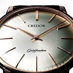 セイコー高級腕時計「クレドール」新作、薄型メカニカルウオッチの原点「ゴールドフェザー」復活｜写真3