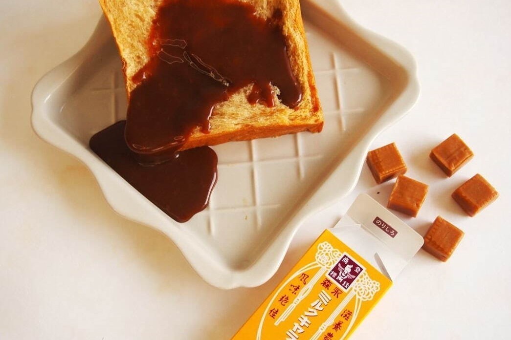 森永製菓「ミルクキャラメル」ソースが溢れ出すスチーム食パン＆ラスク、スチームブレッドとコラボ