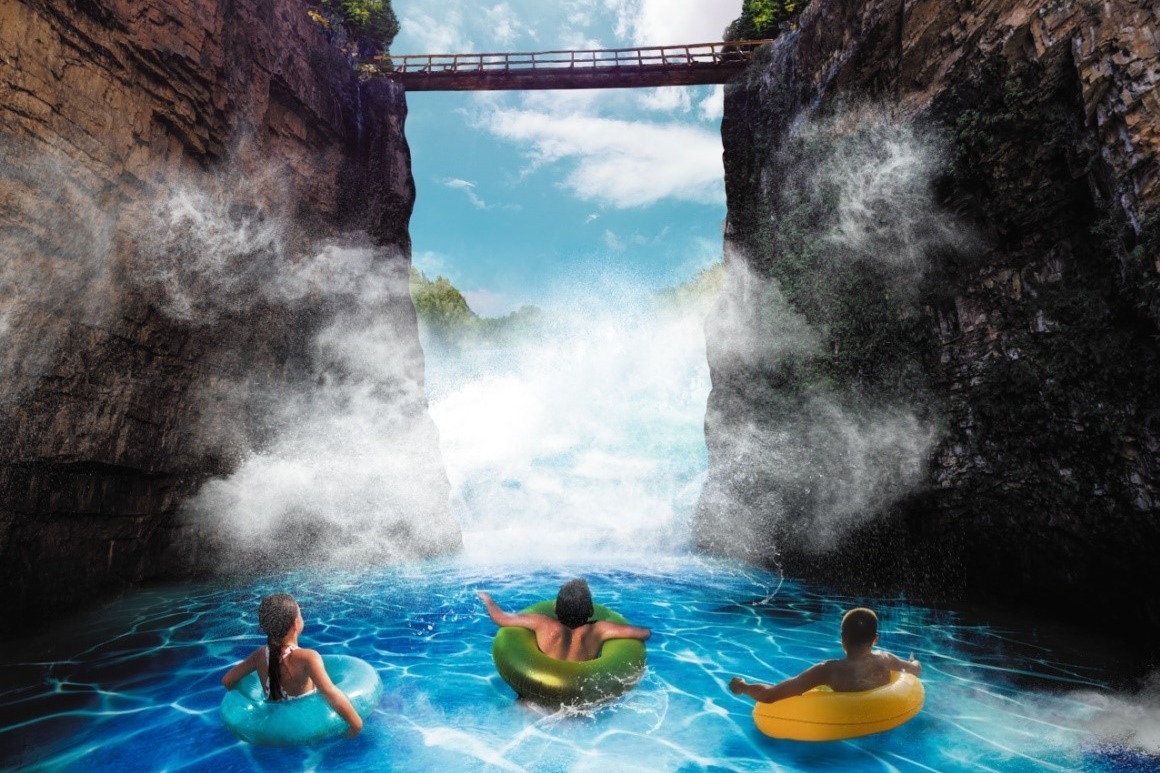 東京サマーランド「大自然が作り出す極限の冒険」テーマの体験型新プールが、2024年にオープン予定｜写真0