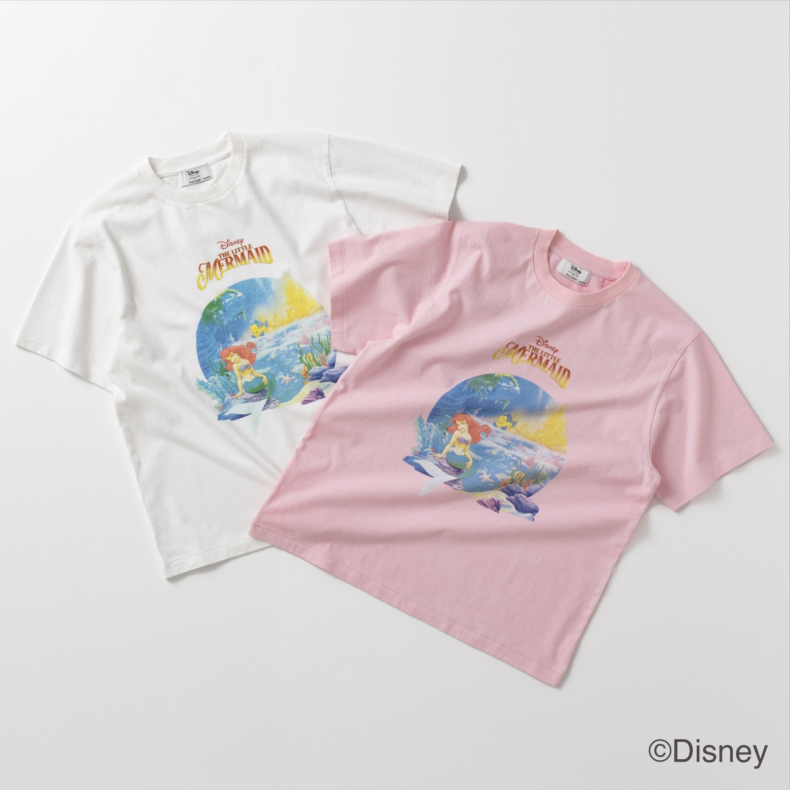 ディズニープリンセスの限定アイテムがルミネエスト新宿に、“アリエル＆ジャスミン”のTシャツなど｜写真2