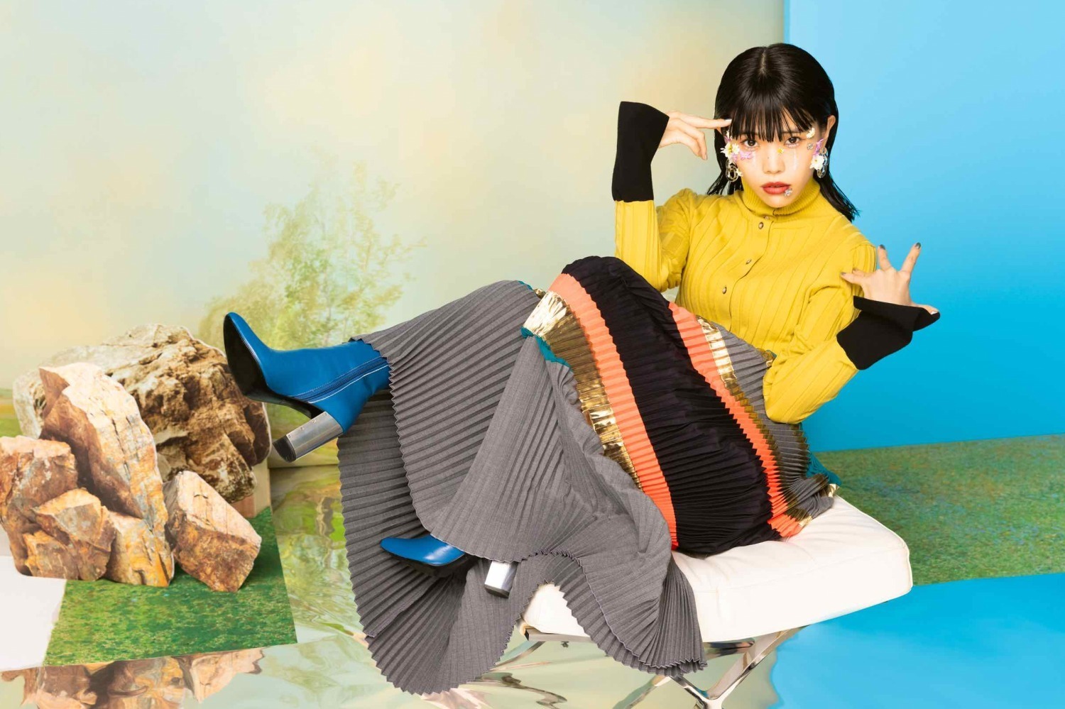 機動戦士ガンダム｜アイナ・ジ・エンドの新曲「Red:birthmark」アニメ『機動戦士ガンダム 水星の魔女』第2期ED曲に