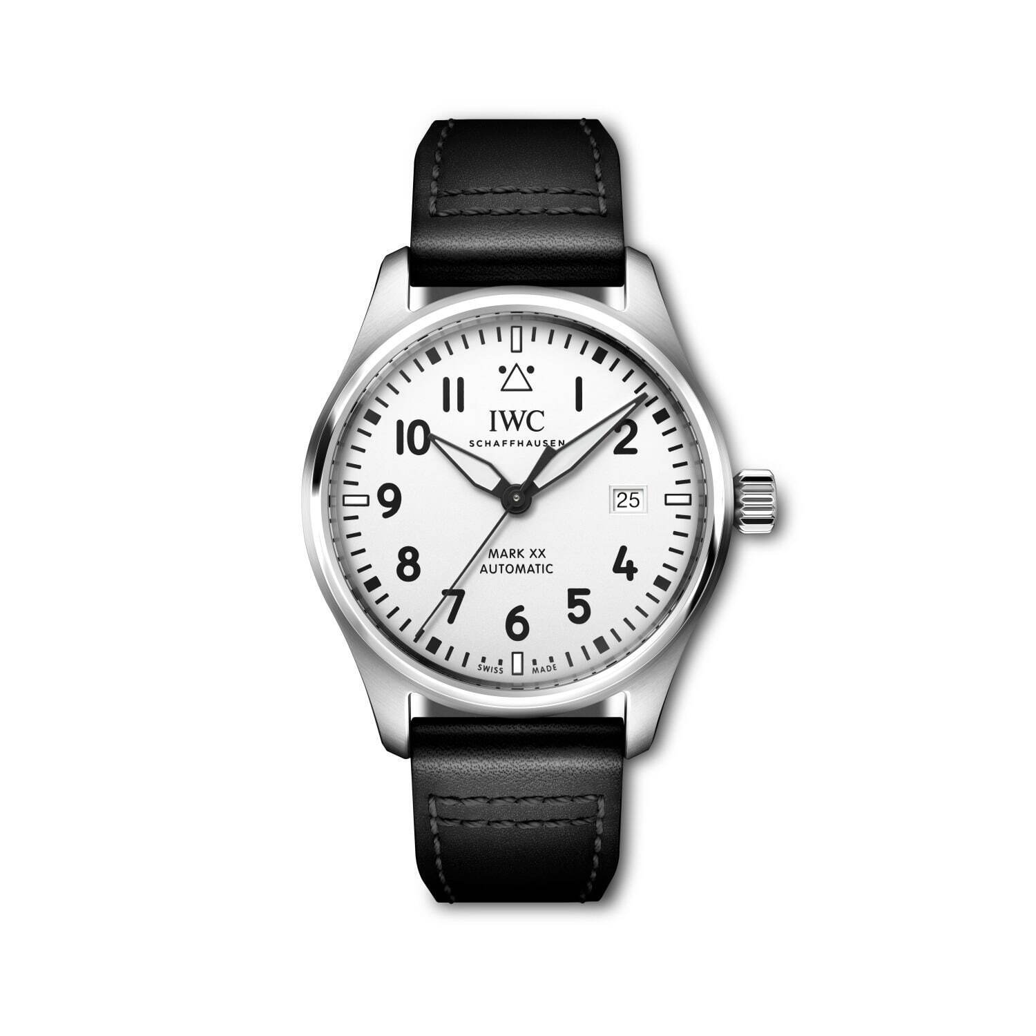 IWCの腕時計「マーク XX」新作、シルバーメッキ文字盤×ステンレスブレスのパイロットウォッチ｜写真3
