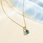 4℃23年夏ジュエリー“海の輝き”を纏うオーシャンカットのブルートパーズ、ネックレス＆イヤーカフで｜写真7