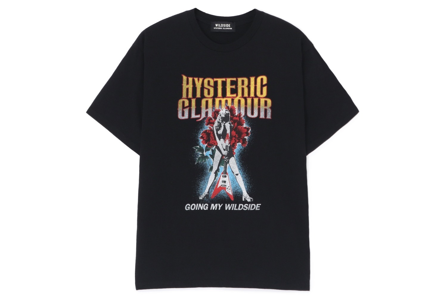 ワイルドサイド ヨウジヤマモト×ヒステリックグラマーのTシャツなど