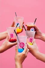 マラサダドーナツ専門店「マラサダボムズ」新作ドリンク、苺など果実orナタデココ入りカラフルソーダ｜写真1