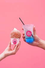 マラサダドーナツ専門店「マラサダボムズ」新作ドリンク、苺など果実orナタデココ入りカラフルソーダ｜写真4