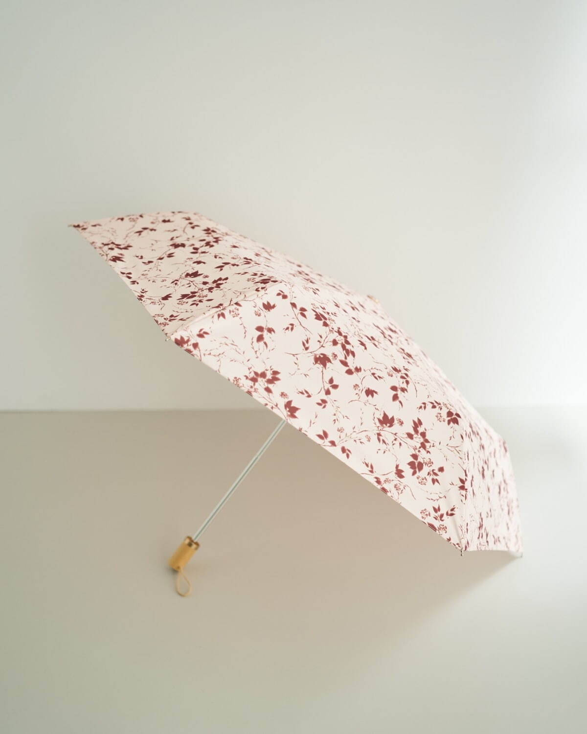 スナイデル、水彩小花柄の折り畳み傘