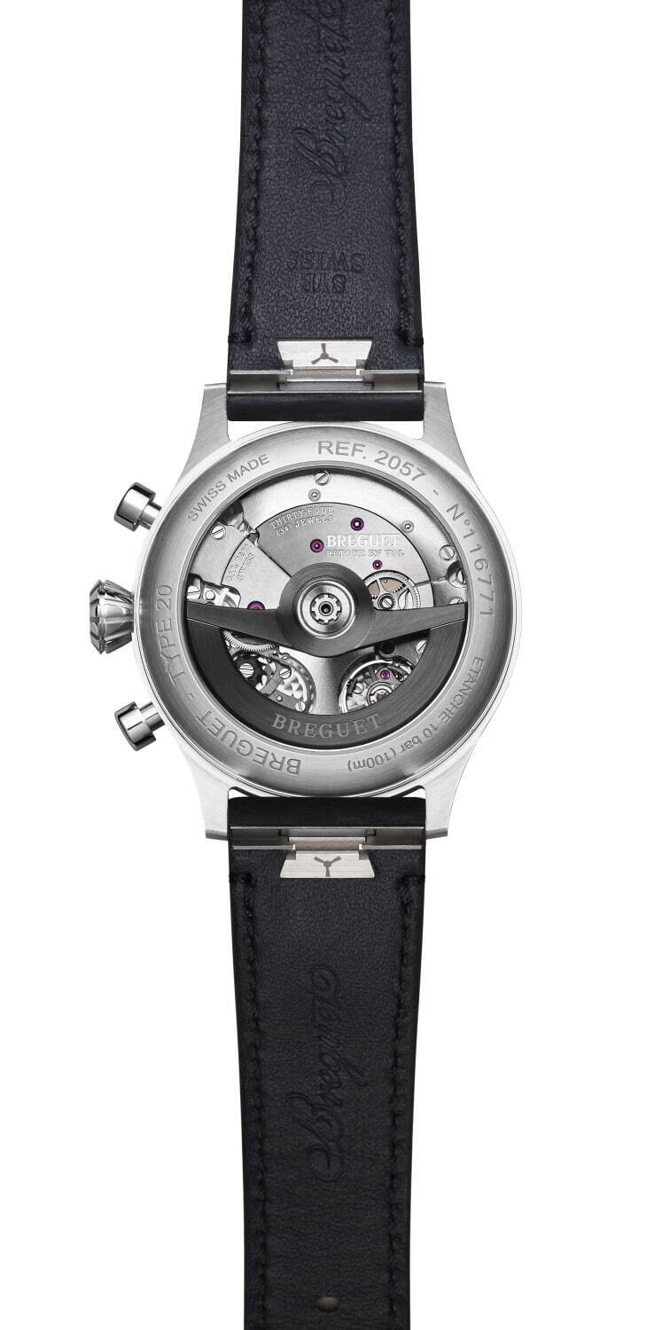 ブレゲの新作腕時計「タイプ XX」軍用＆民間の2モデルを復活、“梨型”リューズや交換可能ストラップ｜写真7
