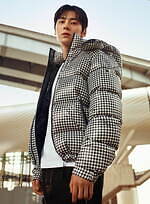 モンクレール × フラグメント、シリアルナンバー入りジャケットや千鳥格子ダウン｜写真14