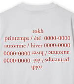 ロク×リステアのコラボアイテム、ネオンカラーのロゴ入りTシャツやキャップ｜写真6