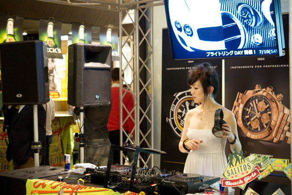 「BREITLING DAY」の前夜際 「ibiza chilout lounge release party」 - ISHIDA青山表参道