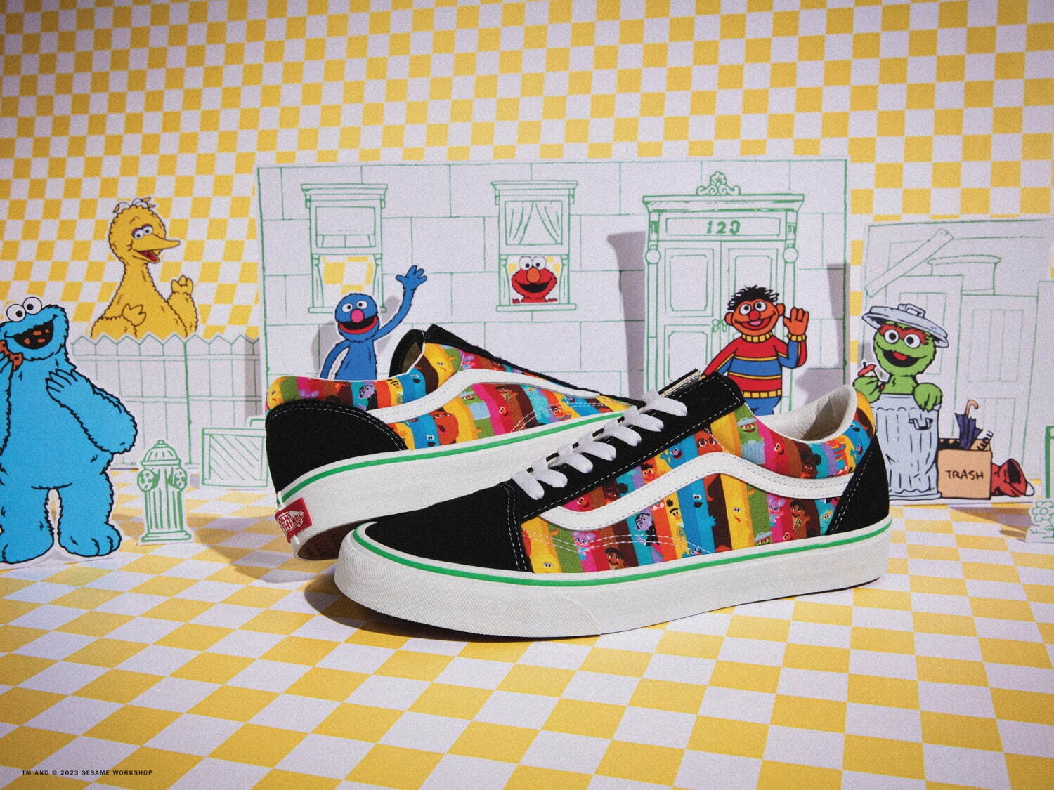ヴァンズ(Vans) セサミストリート オーセンティック｜写真4
