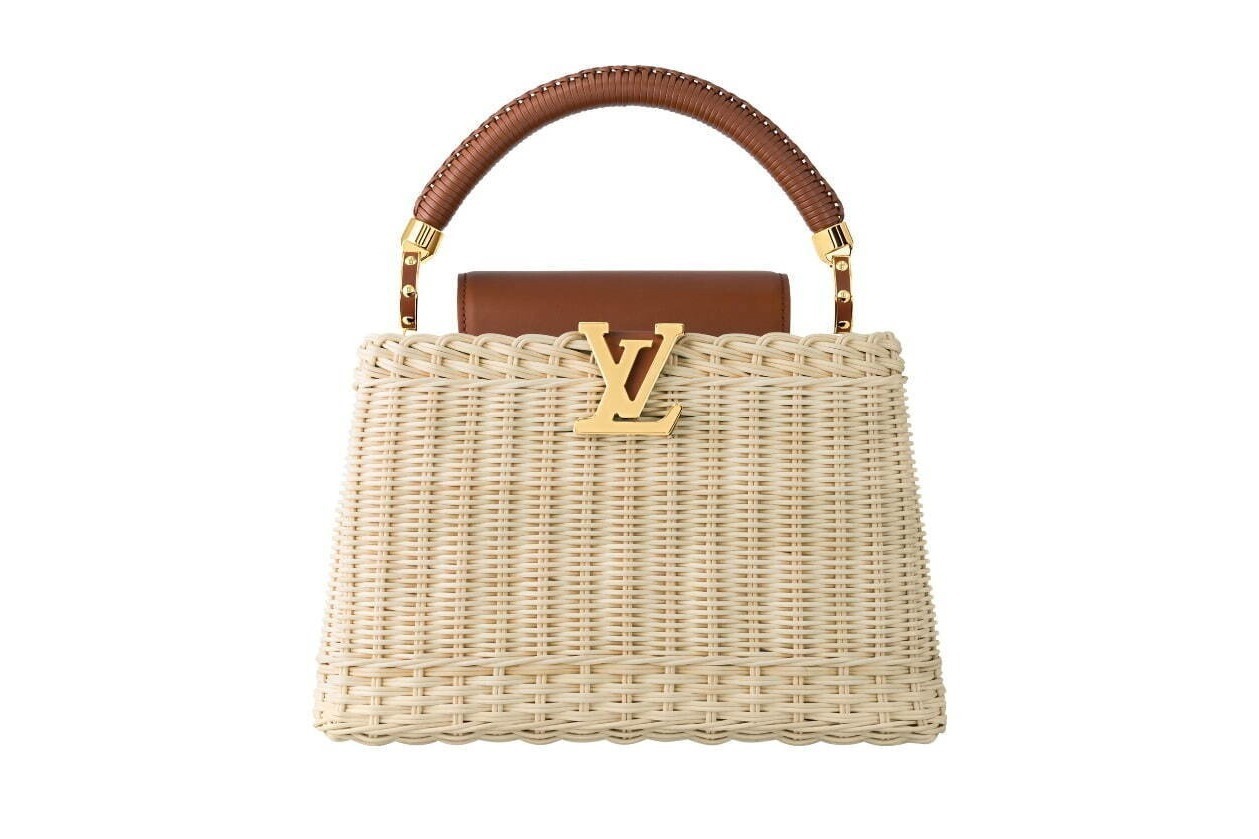 ルイ・ヴィトンのアイコンバッグ「カプシーヌ」新作、“手編みラタン”＆貝殻風フォルムなど