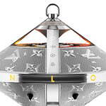 ルイ・ヴィトン“円盤型”ワイヤレススピーカー、シルバー＆モノグラム・フラワーで｜写真3