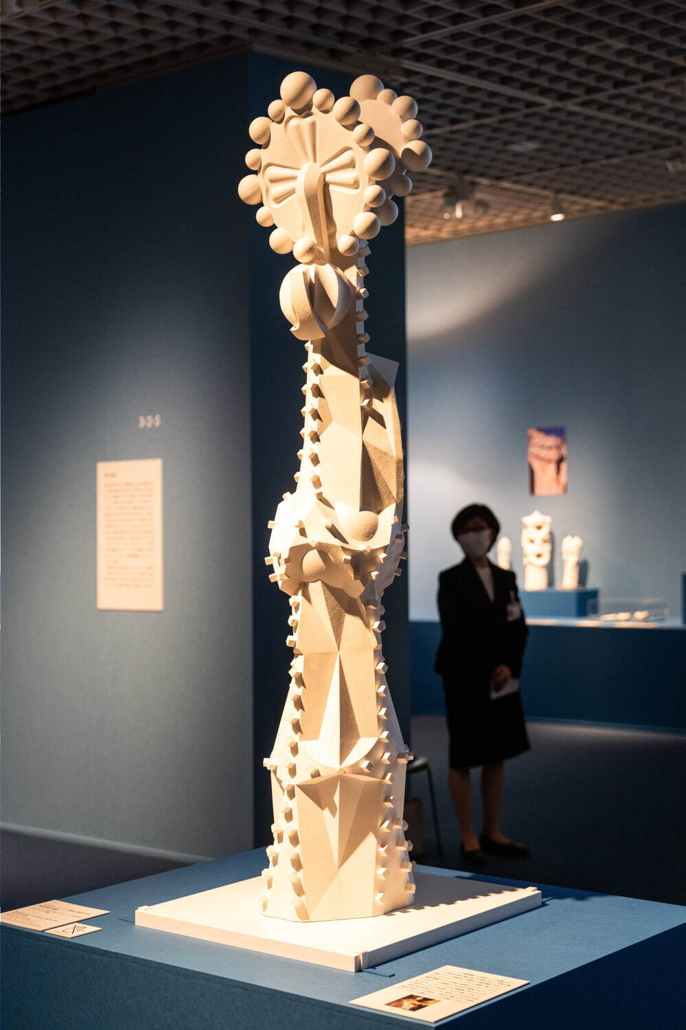 《サグラダ・ファミリア聖堂 降誕の正面:鐘塔頂華の模型》
2005-10年 サグラダ・ファミリア聖堂