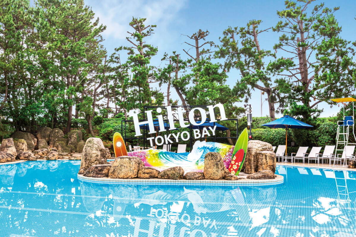 ヒルトン東京ベイ、首都圏ホテル最大級「ガーデンプール」夜間ライトアップ＆プールサイドで手ぶらBBQも｜写真5