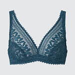 プリンセス タム・タムの新作ランジェリー、鮮やかブルー×贅沢レースのノンワイヤーブラ｜写真2