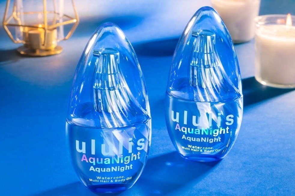 美容オイル｜「ウルリス アクアナイト」髪＆肌を“うるひた”に導く夜のマルチ美容オイル、睡眠ストレスもケア