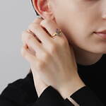 ルジアダ“海の輝き”着想の新作ジュエリー、煌めくアメシストやトパーズのピアス＆リングなど｜写真2