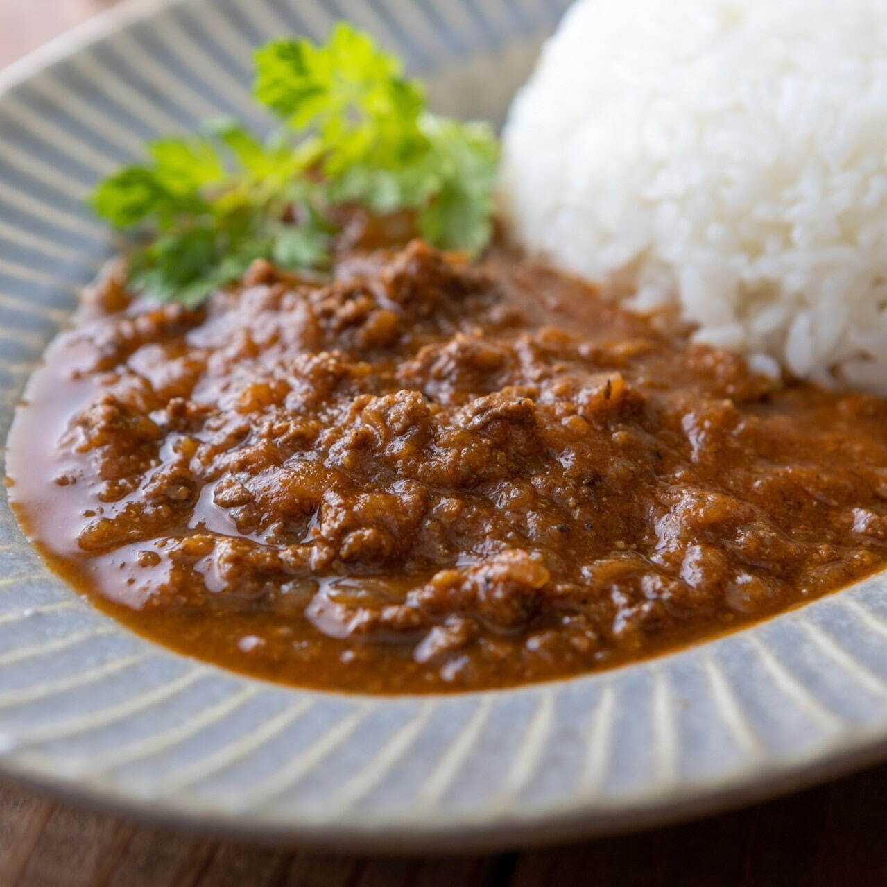 山椒魚「広島県産鹿肉のキーマカレー」