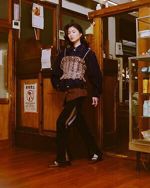 ラインヴァンド(LEINWÄNDE) 2021-22年秋冬ウィメンズコレクション  - 写真1