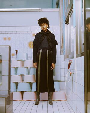 ラインヴァンド(LEINWÄNDE) 2021-22年秋冬ウィメンズコレクション  - 写真4