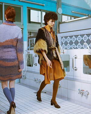 ラインヴァンド(LEINWÄNDE) 2021-22年秋冬ウィメンズコレクション  - 写真13