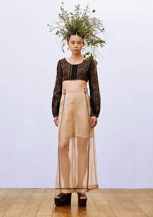 ラインヴァンド(LEINWÄNDE) 2022-23年秋冬ウィメンズコレクション  - 写真2