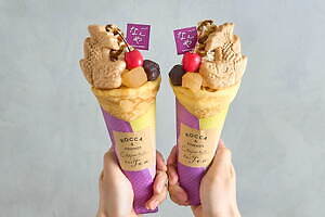 名古屋＆横浜の「ご当地限定クレープ」ロッカアンドフレンズで、“鯱もなか×プリンアラモード”味など｜写真4