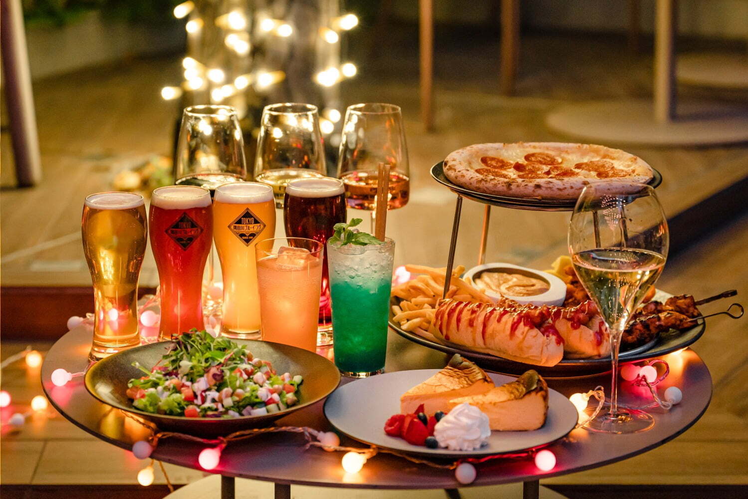 ヨーク｜キンプトン新宿東京「NYスタイルビアガーデン」ピザ＆ケバブなどのNYフード、クラフトビールも