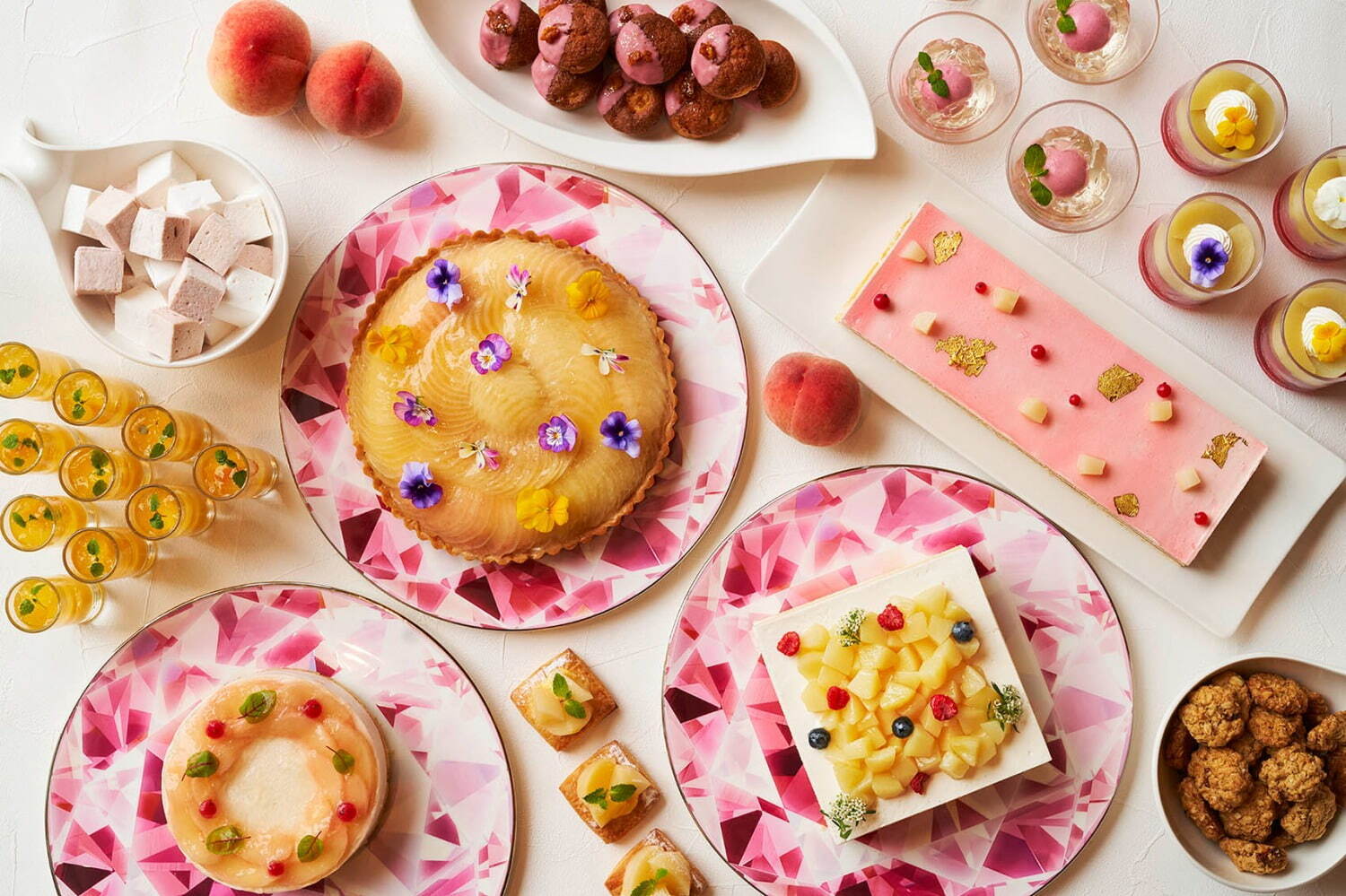 インターコンチネンタルホテル大阪「ピーチスイーツブッフェ」