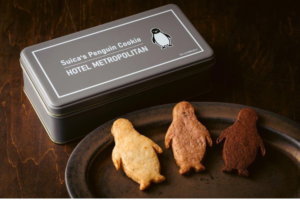 チーズ｜「Suicaのペンギン」“大人のクッキー缶”ホテルメトロポリタンで、チーズ風味など全3種入り