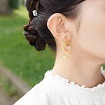 京都発“ピアスのようなイヤリング”「ぴあり」七夕限定“織姫