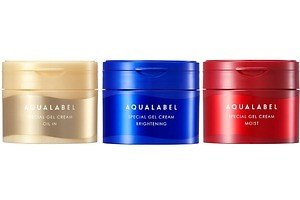 アクアレーベル23年秋スキンケア、人気オールインワンジェルクリームが美白や保湿など“肌悩み別”に進化