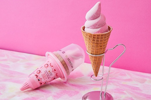 ヨーク｜ローソン×ミュージアム オブ アイスクリームの新作、2色巻きワッフルコーン＆カラフルアイスパフェ