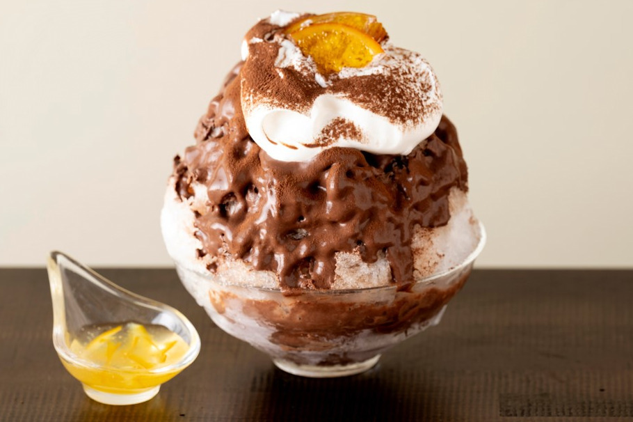 アコメヤ食堂の新作かき氷、ほろ苦濃厚ダークチョコや“きなこ餡×抹茶”の和フレーバー