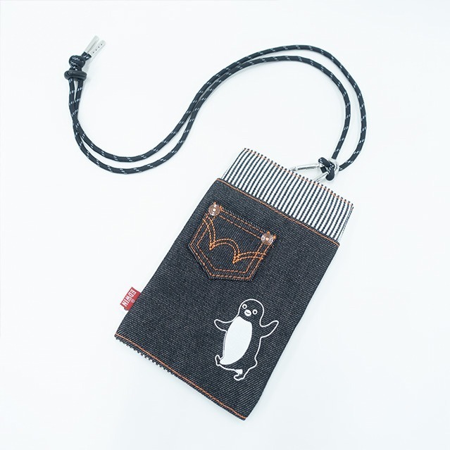 Suicaのペンギン サコッシュEDWIN (ブラック) 2,310円
