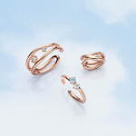 カナル 4℃23年夏ジュエリー、“青空や波”モチーフのブルートパーズネックレス＆ピアス｜写真13