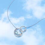 カナル 4℃23年夏ジュエリー、“青空や波”モチーフのブルートパーズネックレス＆ピアス｜写真2