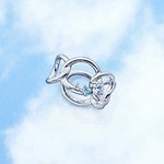 カナル 4℃23年夏ジュエリー、“青空や波”モチーフのブルートパーズネックレス＆ピアス｜写真4